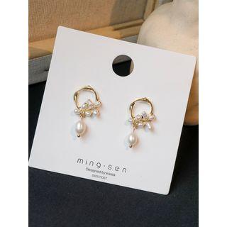 Freshwater Pearl Dangle Earring Pearl Earrings - One Size