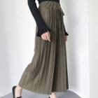 Pleated Cropped Wide-leg Pants