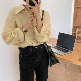 Plain Fleeced Blouse