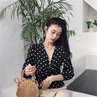 Dot Convestable Blouse
