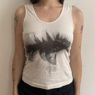 Eye Printed Tank Top