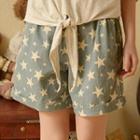Star Print Shorts