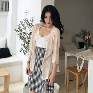 Plain See-through Light Jacket