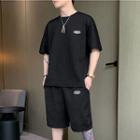 Set: Short-sleeve Crew Neck T-shirt + Shorts