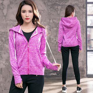 Set: Sport Hooded Zip Jacket + Sweatpants