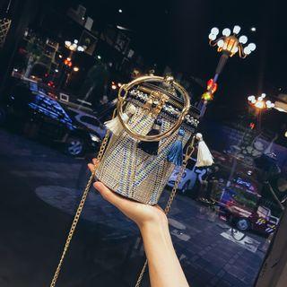 Chain Woven Messenger Bag