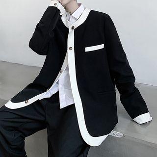 Contrast Panel Jacket