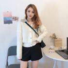 Collared Badge Cardigan