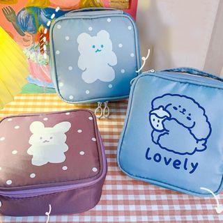 Animal Print Makeup Bag