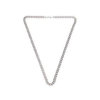 Metallic Chain Necklace Silver - One Size