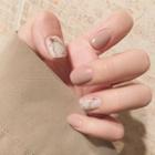 Gradient Faux Nail Patch Almond - One Size