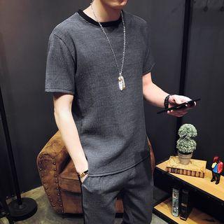 Set: Shirt-sleeve T-shirt + Sweatpants