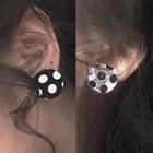 Polka Dot Disc Earring
