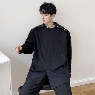 Long-sleeve Round Neck Shirt
