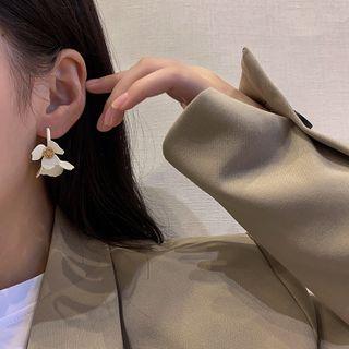 Floral Ear Stud 1 Pair - E2424 - Gold - One Size