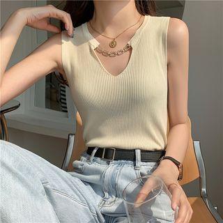 Chained Knit Tank Top