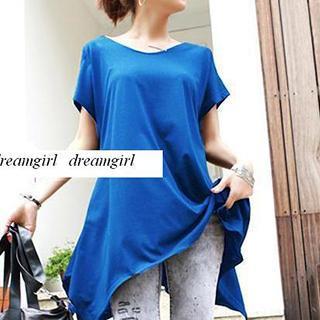 Short-sleeve Long Top