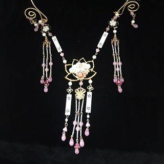 Traditional Chinese Fringed Necklace