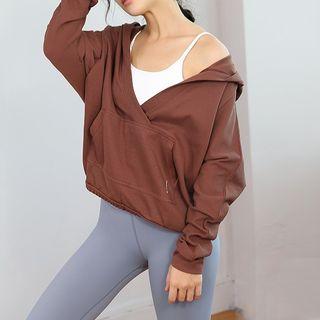 Sport V-neck Hoodie