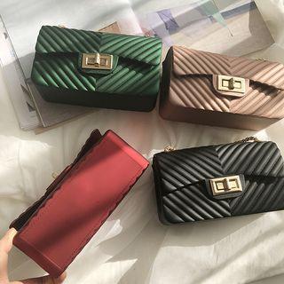 Quilted Buckled Crossbody Bag