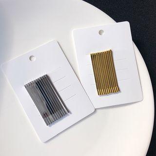 Set Of 12: Polished Hair Pin