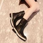 Platform Mid Cuff Boots