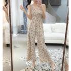 Sleeveless Slim-fit Jumpsuit
