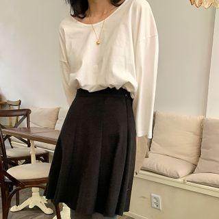 Napped Loose-fit T-shirt