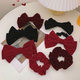 Velvet Hair Tie / Hair Clip