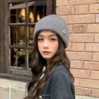 Smiley Face Accent Beanie