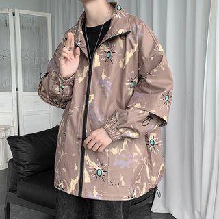 Sun Print Zip Jacket