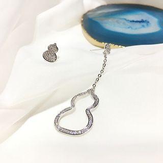 Sterling Silver Calabash Earrings