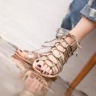 Lace-up Strappy Sandals