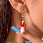 Mushroom Drop Earring