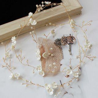 Wedding Faux Pearl Branches Headpiece One Size - One Size