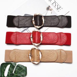Wide Buckle Belt