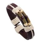 Wooden Bead Woven Bracelet