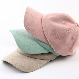Faux Suede Cap