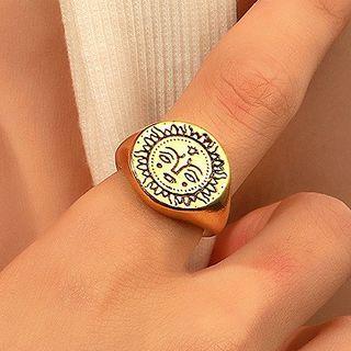 Sunflower Alloy Ring