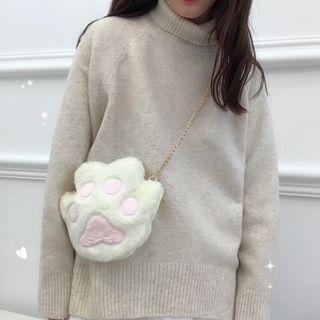Cat Paw Crossbody Bag As Shown In Figure - One Size