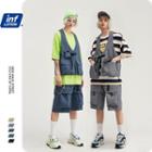 Unisex Multi-pocket Loose Vest / Shorts