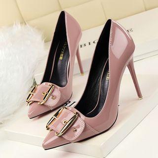 Buckled High Heel Stilettos