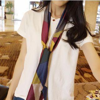 Printed Light Scarf 17 - Multicolor - One Size