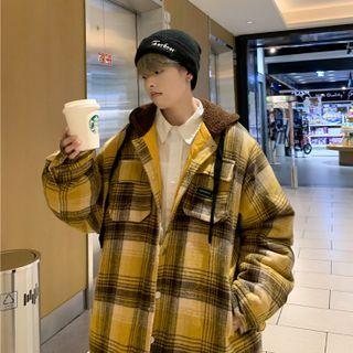 Applique Plaid Jacket