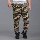 Camouflage Lettering Pants