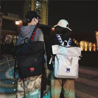 V Strap Detail Large Backpack