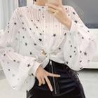 Star Pattern Blouse