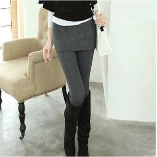 Legging Inset Pencil Skirt