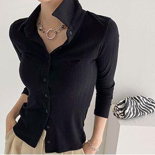 Slim-fit Ribbed Shirt