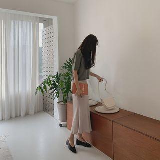 Short-sleeve Woolen Sweater